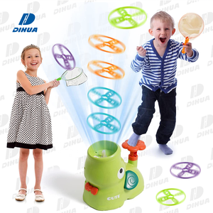 Cartone animato disco volante Set disco disco volante Kick-Start Catch guanto sport all'aria aperta giocattolo per bambini divertente cortile disco volante gioco fatto di plastica - Product Image 2