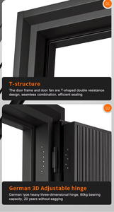 <span class=keywords><strong>Porte</strong></span> de sécurité manuelle en acier robuste, design moderne, haute résistance au feu, pour usage intérieur, hôtel, résidence, <span class=keywords><strong>entrée</strong></span>, villa, jardin - Product Image 5