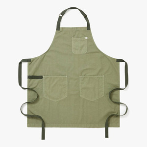 Delantales de Cocina Ajustables sin Mangas, Tipo Babero, 100% Lona de Algodón Ecológica, con Logotipo Personalizado, Unisex, para Restaurante - Product Image 1