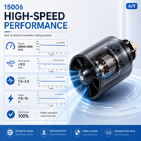 Moteur en aluminium haute durabilité 5V GCF25L15006 pour l'automatisation et les mini-ventilateurs