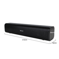 PC kabel Usb 6W, Speaker kecil Gaming komputer kekuatan untuk Desktop Laptop Speaker Soundbar