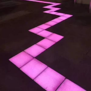 Lampu lalu lintas tanah ubin bata jalur Zebra bawah tanah dengan bata lantai jalur silang - Product Image 5