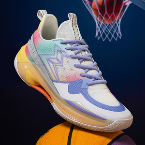 <strong>2026</strong> NEW LEAO Fashion Sneaker High Elastic Running Colorful Breathable Flying Woven Men's <strong>Basketball</strong> Sneakers <strong>Shoes</strong> - Product Image 3
