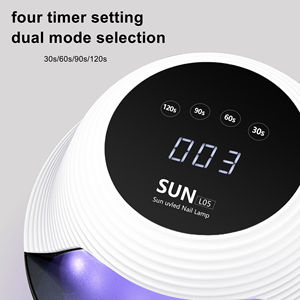 Mode chapeau forme <span class=keywords><strong>SUN</strong></span> L05 220w écran tactile séchage rapide <span class=keywords><strong>tout</strong></span> Gel vernis <span class=keywords><strong>48</strong></span> perles manucure pédicure UV LED colle à ongles lampe de polymérisation - Product Image 6