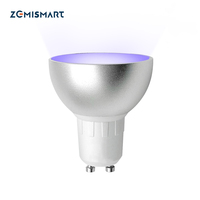 Zemismart WiFi RGBW LED domotique lampe GU10 fonctionne avec Alexa Echo Google Home APP et commande vocale minuterie produit pour la maison intelligente