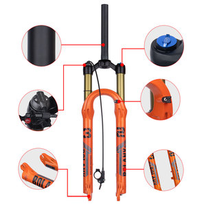 <span class=keywords><strong>Horquilla</strong></span> de Suspensión para Bicicleta de Montaña de 27.5/<span class=keywords><strong>29</strong></span> Pulgadas, <span class=keywords><strong>Horquilla</strong></span> de Aire <span class=keywords><strong>MTB</strong></span> con Bloqueo Remoto Manual, 120mm/175mm - Product Image 2