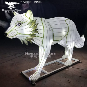 Lanternes de haute qualité pour la fête de la mi-automne, décoration, lanterne en forme d'animal <span class=keywords><strong>renard</strong></span> - Product Image 1