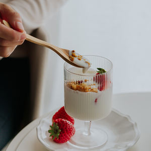 أدوات خشبية منزلية طبيعية أدوات مائدة للشاي والقهوة والكعك ساندويتش خشبي زيتون طبيعي ملعقة تقديم صغيرة شوكة - Product Image 3