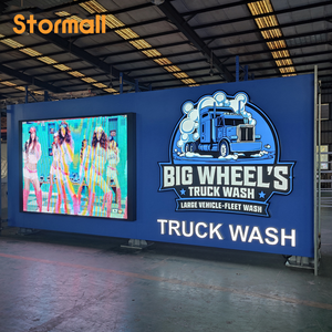 Factory Customized Waterproof High Durable <strong>Way</strong> Finding Letter LED Logo Signs Pylon <strong>Sign</strong> with Screen - Product Image 1