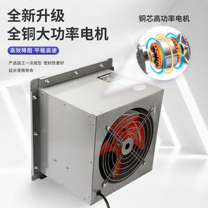 Ventilador Axial de Pared Cuadrado XBDZ con Rejilla, Ventiladores de Extracción para Granjas Ganaderas, DFBZ Específico para Ganadería - Product Image 2