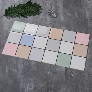 Carreaux muraux en porcelaine bon marché et colorés de 300x600 mm, carreaux de métro, aspect brique, pour salle de bain et cuisine - Product Image 3