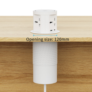 Norme britannique 16A avec prise de câble <span class=keywords><strong>d</strong></span>'extension de <span class=keywords><strong>tour</strong></span> de charge rapide USB 20W prise de charge rapide PD - Product Image 6