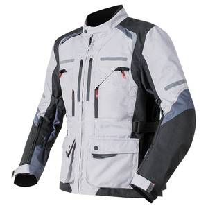 เสื้อแจ็คเก็ตมอเตอร์ไซค์คอร์ดูร่าคุณภาพสูง กันน้ำ ระบายอากาศ แห้งเร็ว แขนยาว สำหรับผู้ชาย-ทุกฤดู ปรับแต่งได้ - Product Image 1