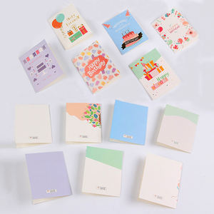 Mini biglietti d'<span class=keywords><strong>auguri</strong></span> stampati personalizzati <span class=keywords><strong>di</strong></span> nuova fantasia 96 pezzi che piegano biglietti d'<span class=keywords><strong>auguri</strong></span> <span class=keywords><strong>di</strong></span> <span class=keywords><strong>buon</strong></span> <span class=keywords><strong>compleanno</strong></span> per <span class=keywords><strong>bambini</strong></span> - Product Image 3