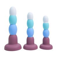 Fábrica al por mayor precio más barato suave enorme consolador punto G juguetes sexuales colorido gran Consolador realista para mujeres