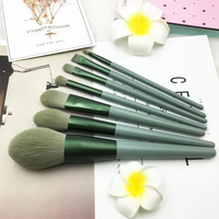 Pinceaux de maquillage pour filles, design tendance, haute qualité, fabrication en usine, application efficace, ensemble de pinceaux à paupières Glam Blend