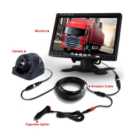 Caméra sphérique pour véhicule AHD 1080P avec vision nocturne Starlight, angle réglable à 360°, pour voiture, bus, camion