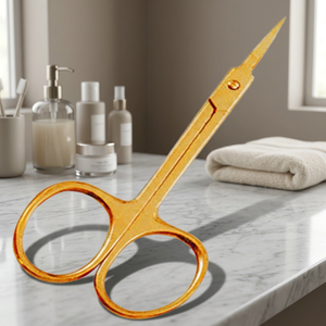 Tijeras Profesionales para Cutículas de Acero Inoxidable, Hojas Rectas, para Diestros, para Recortar Uñas, Manicura, Pedicura, Herramienta de Belleza - Product Image 3