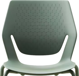 Silla de Conferencia Ergonómica Moderna de Plástico, Apilable, Resistente, con Respaldo Hueco, Ecológica y Cómoda, para Oficinas, Aulas y Escuelas - Product Image 2
