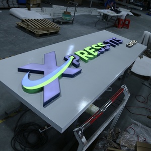 Factory Front Lit Acrylic Led 3d Letter Sign Board <b>Illuminated</b> Logo Shop Custom Led Channel Letter Business Sign - Product Image 3