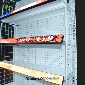 Écran LED d'affichage pour étagère, installation facile, idéal pour supermarchés et magasins de détail, étiquette de prix LED, écran d'étagère LED - Product Image 5