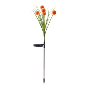 Lampe solaire LED féerique en forme de pompon, lumière de jardin, 3W, décoration extérieure pour cour et balcon - Product Image 1