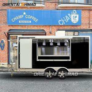 Remorque de restauration mobile populaire de style oriental, prix usine Shimao, avec <span class=keywords><strong>VIN</strong></span> aux États-Unis - Product Image 1