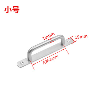 Modern New Black Gold <b>Silver</b> Square-shaped Aluminum Space Door Handle for Kitchen <b>Drawer</b> Dresser Bedroom Furniture Hardware - Product Image 6