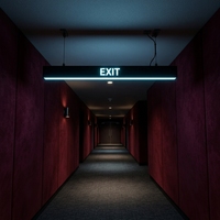 Lámpara Colgante LED para Billar, Luz Lineal LED / Luz LED para Snooker con Letra Grabada Iluminada para Decoración de Clubes y Salones de Billar