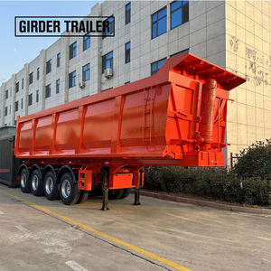 Semirremolque Volquete <span class=keywords><strong>de</strong></span> Acero <span class=keywords><strong>de</strong></span> 80 Toneladas y 44 Metros Cúbicos, 6/4/3 Ejes, Remolques para Camiones Volquete 12R22.5 - Product Image 2