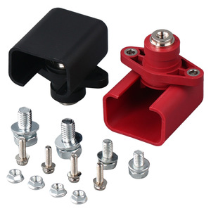 Copper Wire Connector 150A Round Plug-In Brass Housing High Current <b>Terminal</b> for Wire Connections - Product Image 2