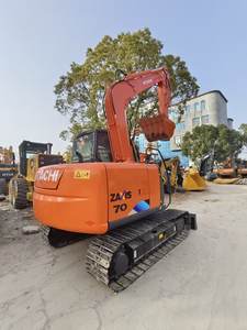 Máquina para Movimiento de Tierras de Rendimiento Estable, Excavadora Mini Japonesa Usada Hitachi Zaxis 70 de 7 Toneladas, Motor, Caja de Cambios, Bomba, Cojinete - Product Image 4