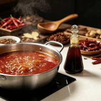 Extrait liquide de capsicum à dissolution rapide pour base de fondue chinoise et concentré de soupe, fabriqué en bouteille