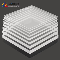 Plaque acrylique plate mate blanche et noire HASWEIT en plastique acrylique de 3 mm, 4 mm, 13 mm, 4x8 pieds