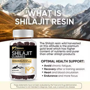 OEM özel etiket organik % 100% saf himalaya Shilajit reçine altın sakızlı takviyesi Fulvic ve humik asit ile erkekler ve kadınlar için - Product Image 4