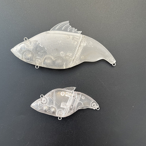 Tiny 7.5cm 13g 2 Joints <span class=keywords><strong>Vatalion</strong></span> Swimbait non peint Swimbait Megass avec 3 billes de roulement à l'intérieur - Product Image 1