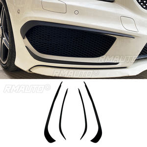 Spoiler de pare-chocs avant, diffuseur et canards de phares antibrouillard pour Mercedes-Benz CLA-Class C117 CLA45 CLA220 CLA250 AMG 2013 2014 2015 - Product Image 1