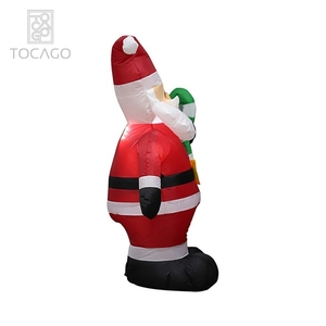 Papá <span class=keywords><strong>Noel</strong></span> <span class=keywords><strong>inflable</strong></span>, decoración de patio de Navidad con luces LED, 1,2 m, gran oferta - Product Image 4