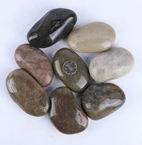 <span class=keywords><strong>Cailloux</strong></span> naturels de pierre de rivière de couleur de mélange polonais élevé - Product Image 5