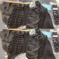 Lots de Cheveux Humains Bruts Vietnamiens Remy 100% Naturels, Haute Qualité, Vente en Gros, Cuticules Alignées
