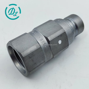 Coupleur hydraulique mâle à face plate EexcavaStart, pièce de rechange 7246791, corps 1/2 pouce, filetage SAE 3/4, durable, pour mini-excavatrice - Product Image 4