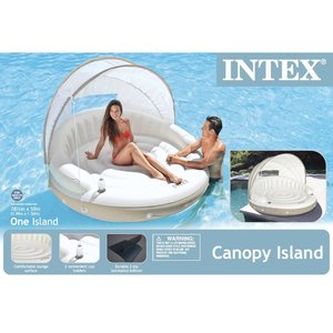 Flotteur de piscine <span class=keywords><strong>gonflable</strong></span> <span class=keywords><strong>Intex</strong></span> 58292, lit flottant pour couple, grande île, directement de l'usine - Product Image 5