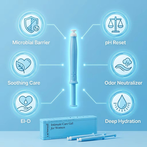 Gel Probiotico Intimo Professionale per Donne, Sicuro e Detergente per l'Equilibrio del pH e il Controllo degli Odori - Product Image 4