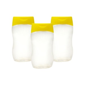 500G personalizado al revés miel suave embalaje botella exprimible tarro de plástico recuerdo de boda 4oz tarro de plástico - Product Image 4