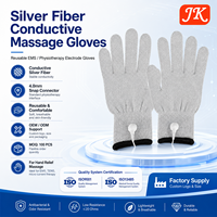 Gants conducteurs de physiothérapie pour l'arthrite de la main Jinke LIG avec électrode EMS et pour le soulagement et le massage des mains