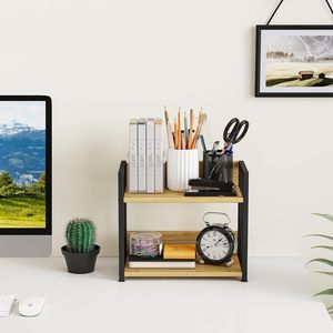 2 Tier Spice Rack Organizer <b>for</b> Countertop <b>Shelf</b> Organizer <b>for</b> Home <b>Kitchen</b> Spice Rack <b>Shelf</b> - Product Image 6