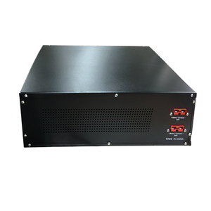 랙 마운트 <span class=keywords><strong>UPS</strong></span> <span class=keywords><strong>220V</strong></span> <span class=keywords><strong>6KVA</strong></span> 온라인 이중 변환 업 전원 공급 장치 순수 사인파 외부 배터리 뱅크 7Ah 192V - Product Image 6