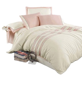 Hiện đại vua kích thước 6-Piece <span class=keywords><strong>bedding</strong></span> Set XL Duvet cover được trang bị tấm 2 tiêu chuẩn Vỏ Gối 2 Oxford gối cotton satin 19 - Product Image 1