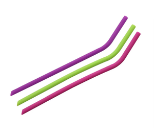 High Quality Reusable Silicone <b>Straws</b> High-Temperature Resistant Safe <b>for</b> Babies and Environment Bar Accessories - Product Image 4
