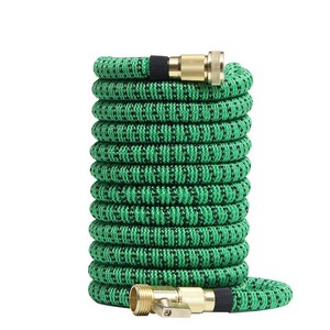 <b>Expandable</b> Garden <b>Hose</b> Set 50 Ft With Spray Nozzle Retractable Watering <b>Hose</b> For Car Wash And Yard Use - Product Image 3